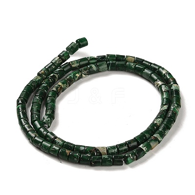 Synthetic Regalite/Imperial Jasper/Sea Sediment Jasper Beads Strands G-F765-E03-01-1