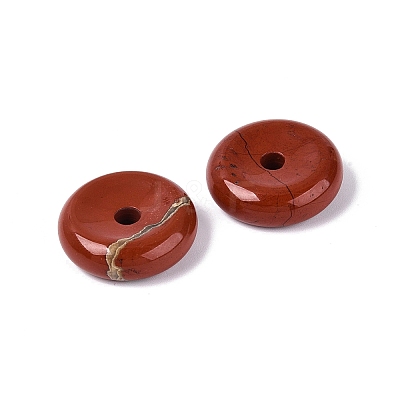 Natural Red Jasper Pendants G-Q601-30B-08-1