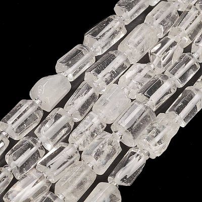 Natural Quartz Crystal Beads Strands G-M403-B17-1
