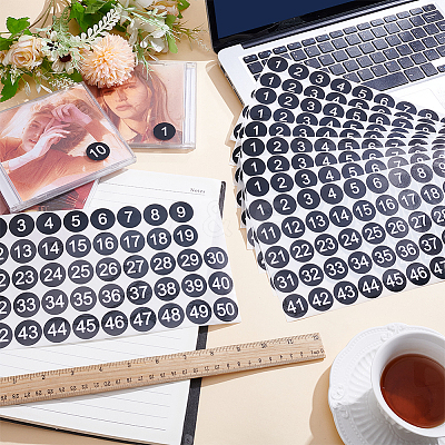 Paper Stickers DIY-SP0006-81B-01-1