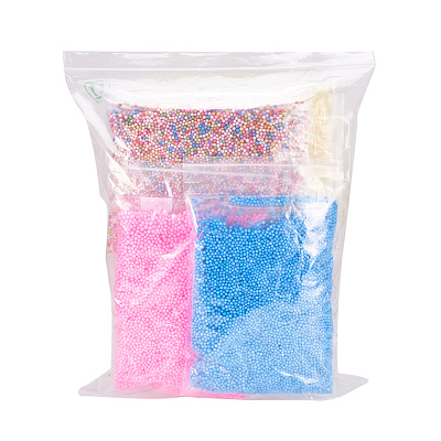 Foam Beads Balls DIY Crafts DIY-PH0018-50-1