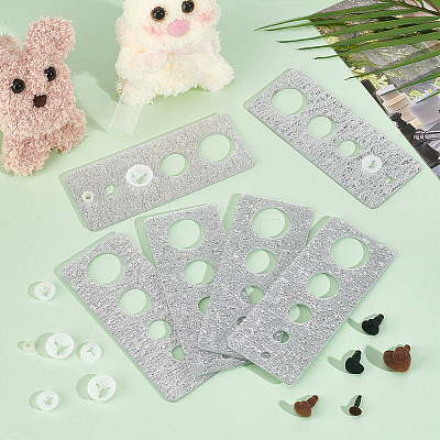 Acrylic Safety Eye Insertion Tool for Toy Making TOOL-WH0127-45B-1