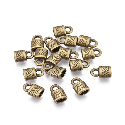 Tibetan Style Alloy Cord Ends K0PAR071-1