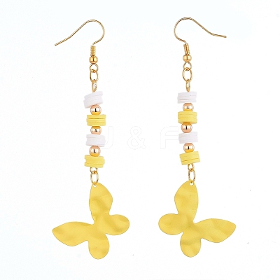 Butterfly Dangle Earrings EJEW-JE04085-1