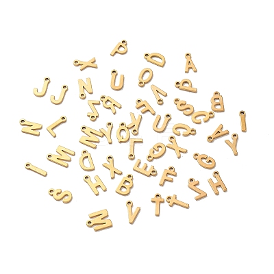 Ion Plating(IP) 304 Stainless Steel Charms STAS-C074-01G-1