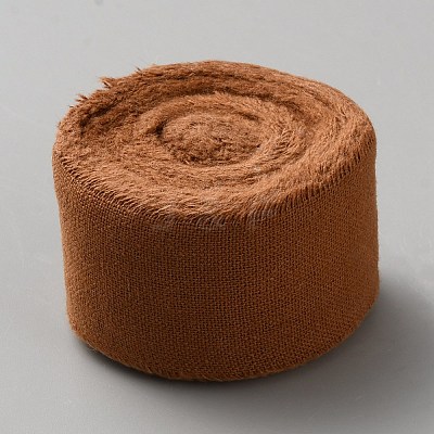 Cotton Frayed Ribbons OCOR-WH0036-46C-1
