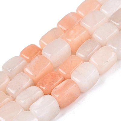 Natural Pink Aventurine Beads Strands G-T138-92-1