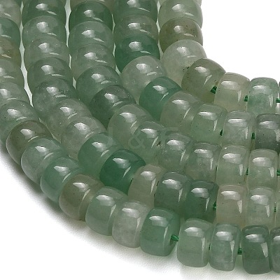 Natural Green Aventurine Beads Strands GG-CBA792A-G05-4x7mm-1