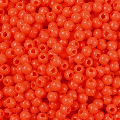 Opaque Acrylic Beads SACR-A007-01A-02-1