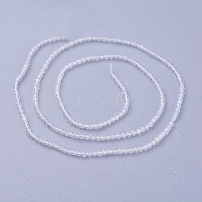 Natural White Topaz Beads Strands G-F619-28-2mm-1