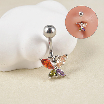 304 Stainless Steel Belly Rings WGA7D27-06-1