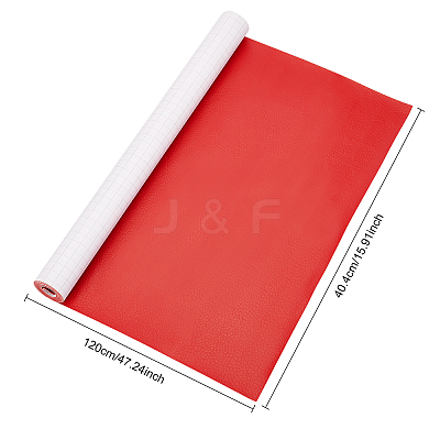 PU Leather Self-adhesive Fabric DIY-WH0001-92B-1