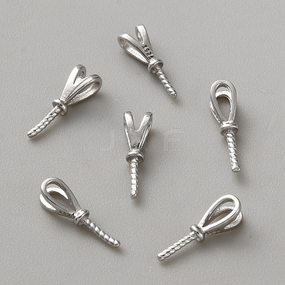 925 Sterling Silver Peg Bails STER-WH0005-25P-1