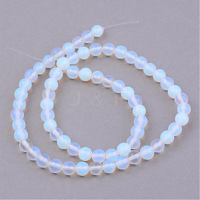 Opalite Beads Strands G-Q462-4mm-31-1