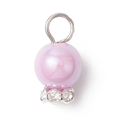 Opaque Acrylic Pendants PALLOY-JF03930-1