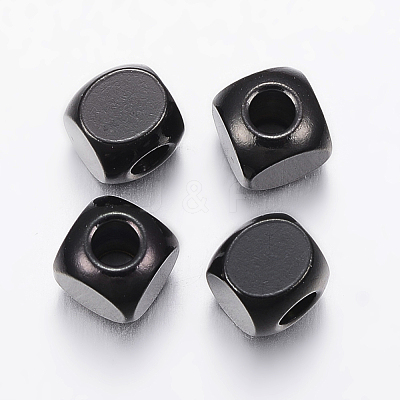 304 Stainless Steel Beads Ion Plating(IP) STAS-F136-01B-6x6mm-1
