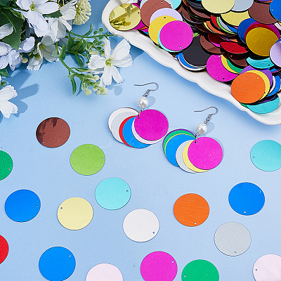 144G PVC Sequins Pendants PVC-DC0001-02A-1