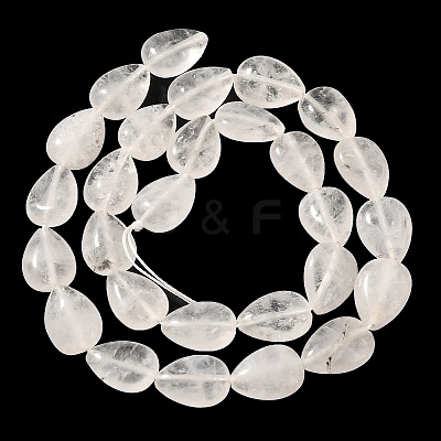 Natural Quartz Crystal Beads Strands G-I377-A30-1