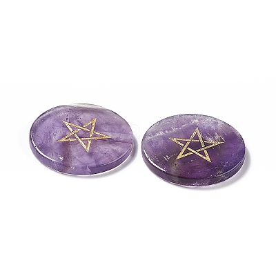 Natural AmethystCabochons G-P491-08E-1