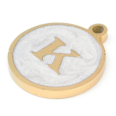 Ion Plating(IP) 201 Stainless Steel Pendants STAS-K288-02G-K-1