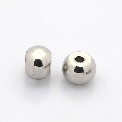 Tarnish Resistant Rondelle 304 Stainless Steel Beads STAS-N044-20-1