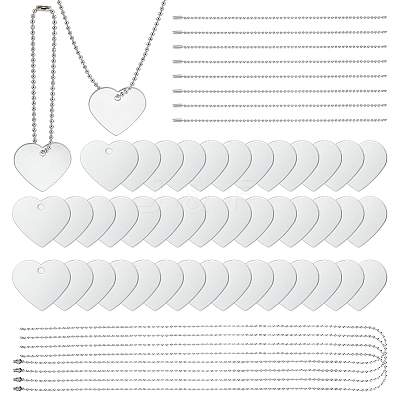 50Pcs Aluminum Big Pendants ALUM-OC0010-01A-1