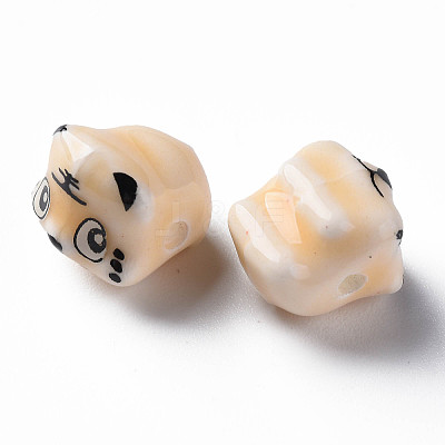 Handmade Porcelain Beads PORC-T007-20C-1
