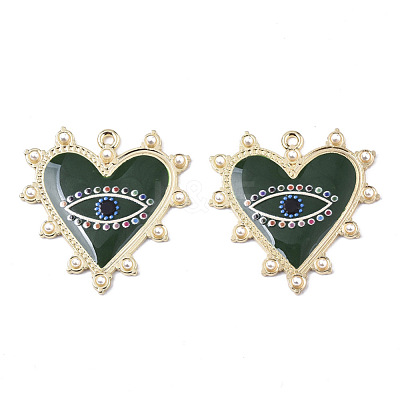 Printed Alloy Pendants X-ENAM-S016-69C-1