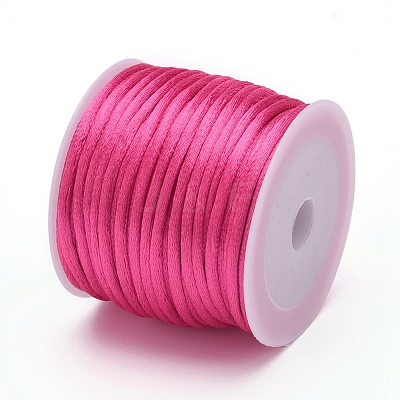 Nylon Satin Rattail Cords NWIR-L006-1mm-33-1