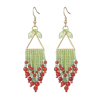 304 Stainless Steel Dangle Earrings EJEW-MZ00513-02-1