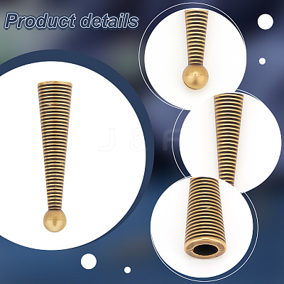 8Pcs 4 Colors Alloy Bolo Tie Replacement Cord End FIND-PH0018-04-1