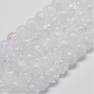 Natural Crackle Quartz Beads Strands G-D840-01-12mm-1