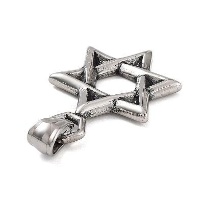 316 Surgical Stainless Steel Pendants STAS-K276-14B-AS-1