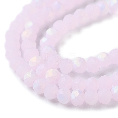 Imitation Jade Glass Beads Strands X1-EGLA-A034-J2mm-MB02-1