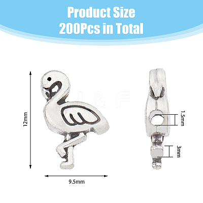 200Pcs Tibetan Style Alloy Beads PALLOY-DC0001-26-1