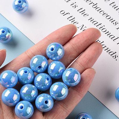 Opaque Acrylic Beads X1-MACR-S370-D16mm-8-1