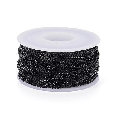 304 Stainless Steel Twisted Chains Curb Chains CHS-H007-39B-1