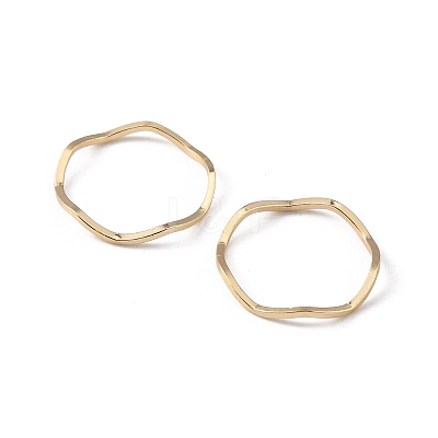 Brass Linking Rings LS-KK-WH0046-61KCG-1