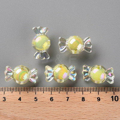 Transparent Acrylic Beads TACR-S152-13B-A10-1