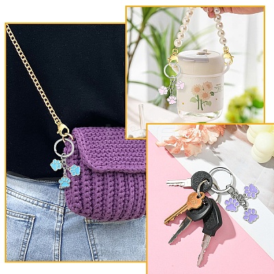 Alloy Enamel Keychains KEYC-YW00010-01-1