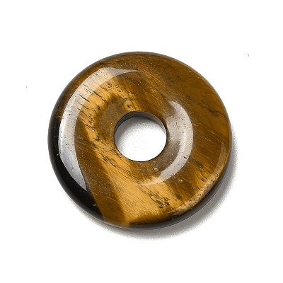 Natural Tiger Eye Pendants G-I331-01M-1