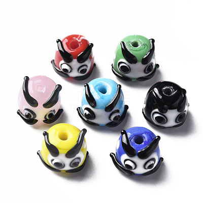 Handmade Lampwork Beads LAMP-T011-02-1