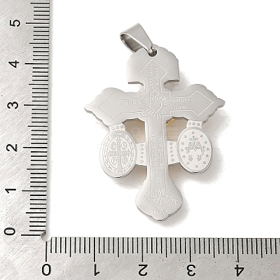 Non-Tarnish 304 Stainless Steel Pendants STAS-C103-02P-1