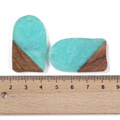 Resin & Wood Pendants WOOD-F015-13H-1