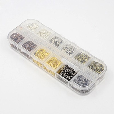 Iron Open Jump Rings JR7MM-M-1