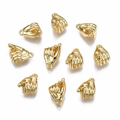 Brass Charms KK-Q277-026-NF-1