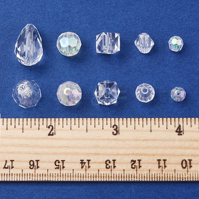 Transparent Acrylic Beads TACR-FS0001-42-1