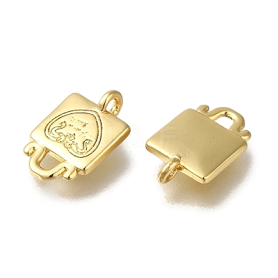 Rack Plating Brass Charms KK-G500-19G-1