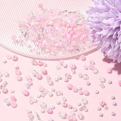 2 Sets Glass Seed Beads DIY-FS0008-27C-1