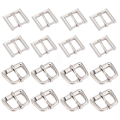 16Pcs 2 Shapes Alloy Adjustable Buckle FIND-WR0001-82P-1